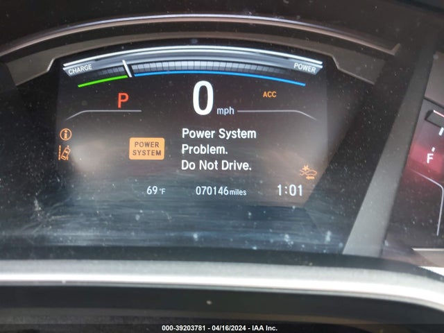 39203781 :رقم المزاد ، 7FART6H51LE010161 vin ، 2020 Honda Cr-v Hybrid Ex مزاد بيع