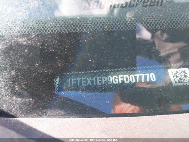 Ford F-150 Xlt 2016 1FTEX1EP9GFD07770 Image 9