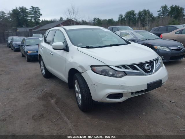 Auction sale of the 2011 Nissan Murano S, vin: JN8AZ1MW6BW162198, lot number: 39204209