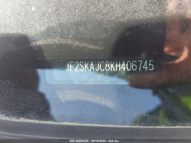 JF2SKAJC8KH406745 Subaru Forester Sport