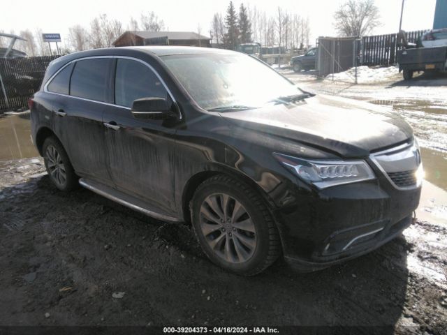 Auction sale of the 2014 Acura Mdx Technology Package, vin: 5FRYD4H42EB026175, lot number: 39204373