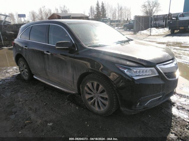 Продаж на аукціоні авто 2014 Acura Mdx Technology Package, vin: 5FRYD4H42EB026175, номер лоту: 39204373