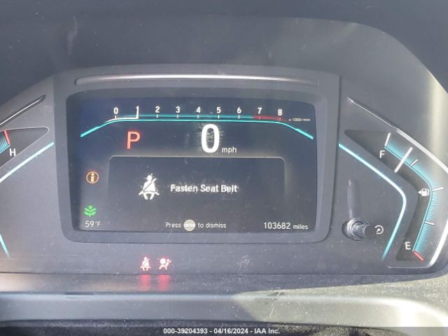 5FNRL6H94JB012126 Honda Odyssey Elite
