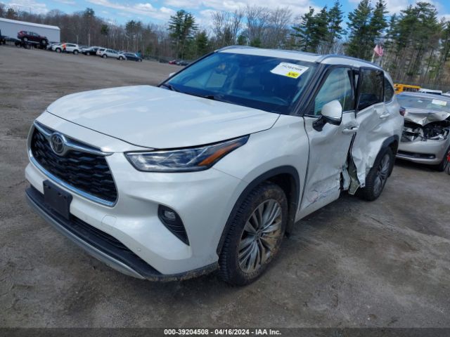 5TDFZRBH4MS097620 Toyota Highlander Platinum