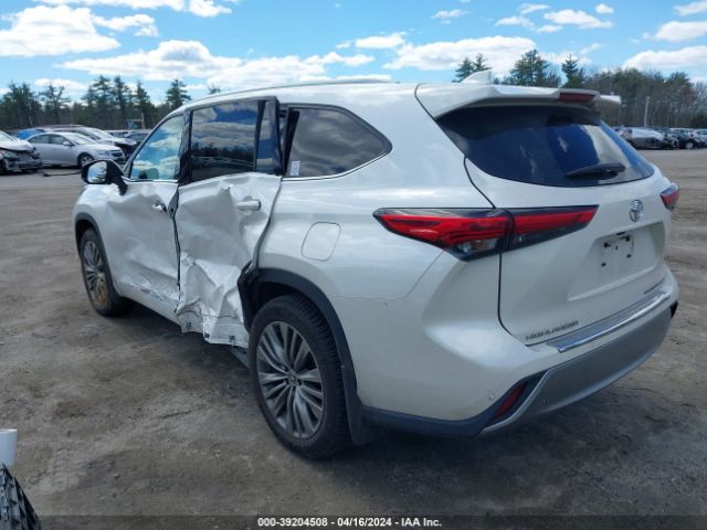 5TDFZRBH4MS097620 Toyota Highlander Platinum