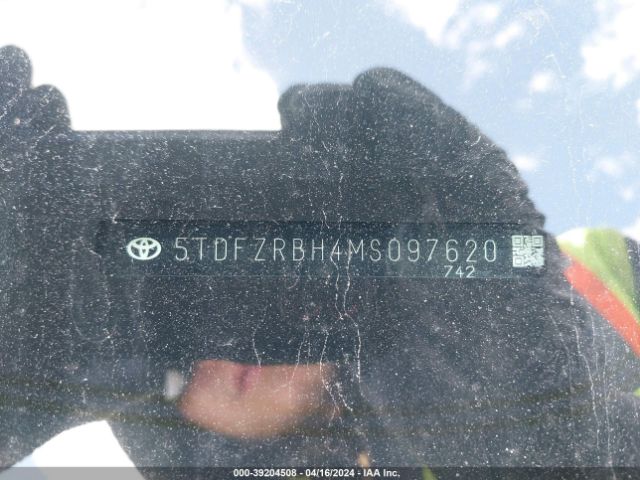 5TDFZRBH4MS097620 Toyota Highlander Platinum