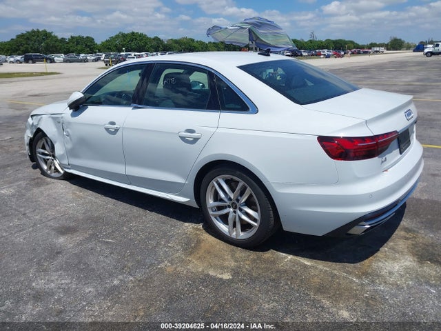 WAUEAAF47PN006018 Audi A4 Premium Plus 45 Tfsi S Line Quattro S Tronic