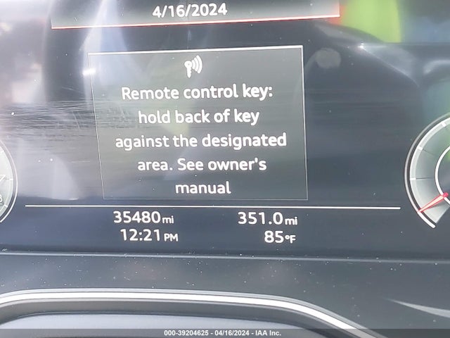 WAUEAAF47PN006018 Audi A4 Premium Plus 45 Tfsi S Line Quattro S Tronic