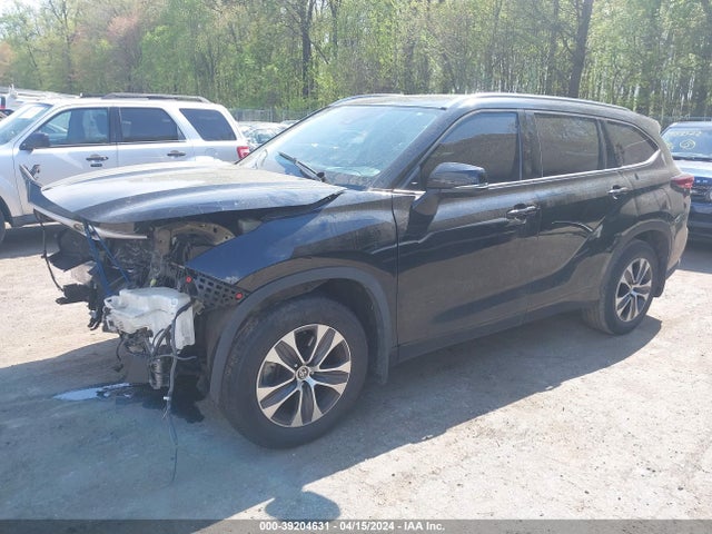 Toyota Highlander Xle 2020 5TDGZRBHXLS504178 Image 2