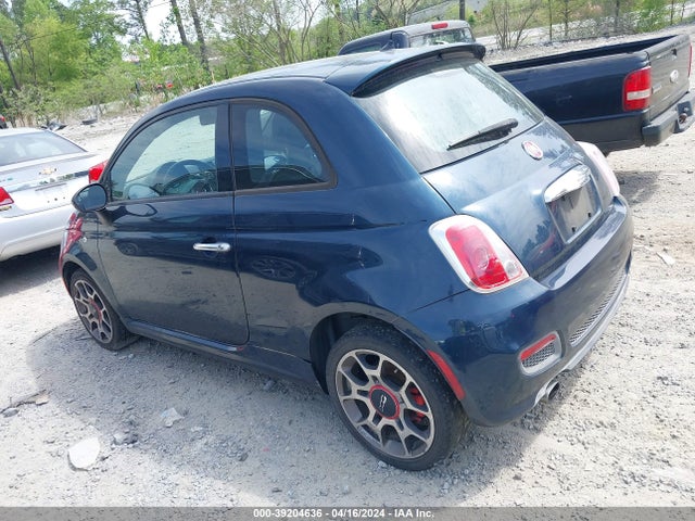 2013 FIAT 500 3C3CFFBR4DT751934 Photo 2