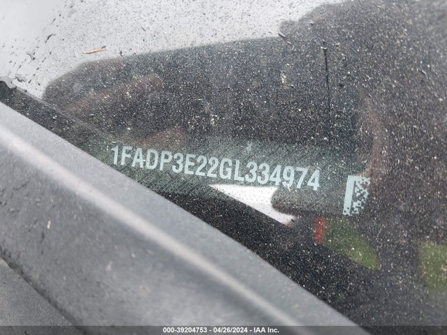Ford FOCUS S 2016 1FADP3E22GL334974 Image 9