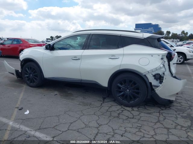 5N1AZ2BJ7NC115689 Nissan Murano Sv Fwd