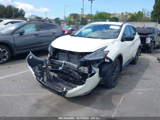 5N1AZ2BJ7NC115689 Nissan Murano Sv Fwd