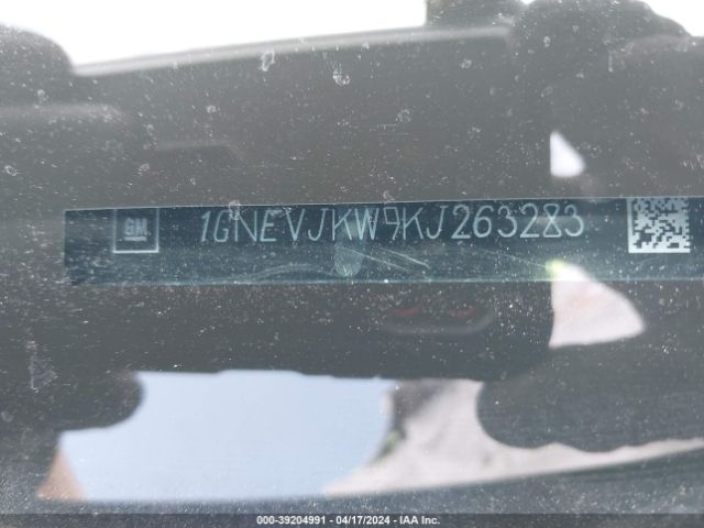 1GNEVJKW9KJ263283 Chevrolet Traverse Rs