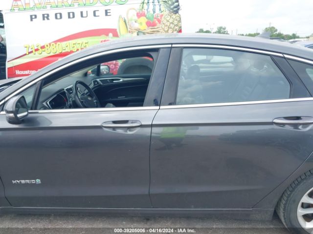 3FA6P0MU7KR110443 Ford Fusion Hybrid Sel