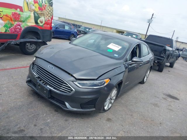 3FA6P0MU7KR110443 Ford Fusion Hybrid Sel