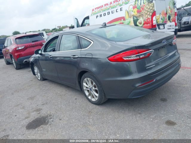 3FA6P0MU7KR110443 Ford Fusion Hybrid Sel