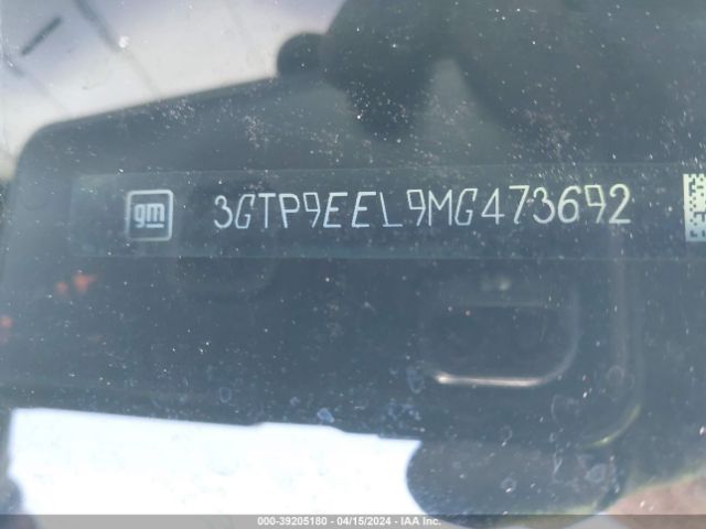 3GTP9EEL9MG473692 GMC Sierra 1500 4wd  Short Box At4