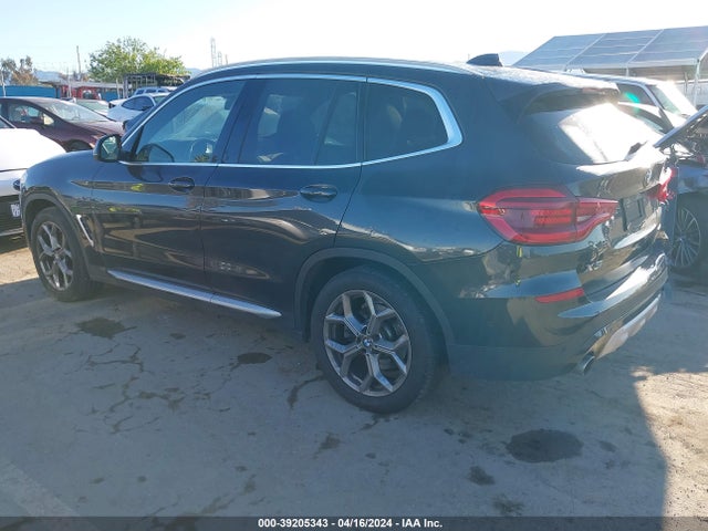 BMW X3 Sdrive30i 2021 5UXTY3C0XM9G62643 Image 3