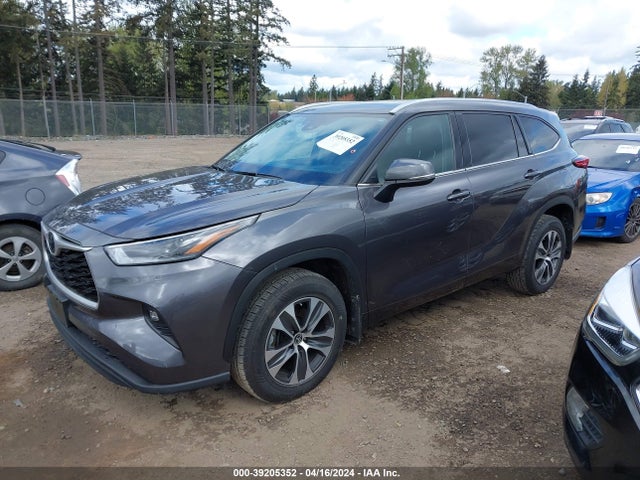 Toyota Highlander Xle 2021 5TDHZRBH0MS535736 Image 2