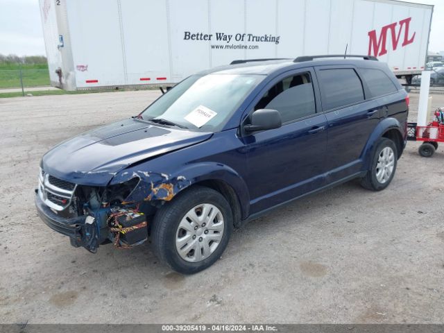 3C4PDCAB6JT474009 Dodge JOURNEY SE
