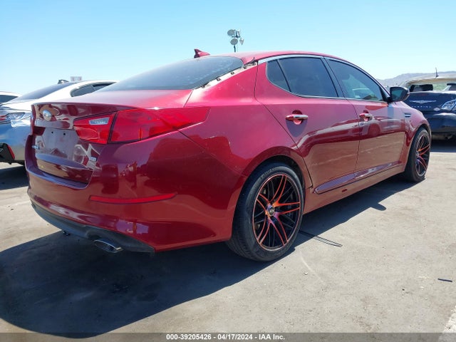KIA Optima Lx 2014 5XXGM4A72EG308539 Image 4