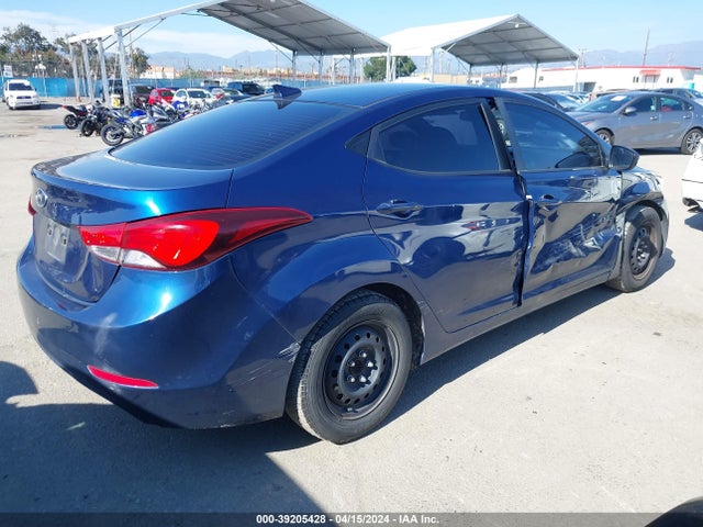 Hyundai ELANTRA SE 2016 5NPDH4AE5GH664657 Image 4