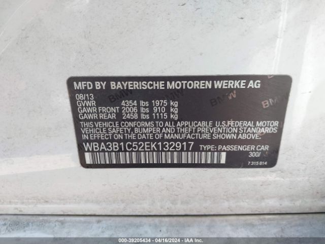 WBA3B1C52EK132917 BMW 320i