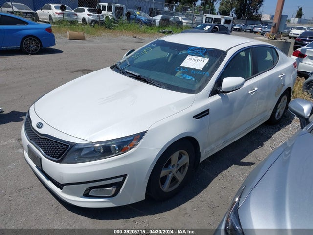KIA Optima Lx 2015 KNAGM4A72F5585453 Image 2