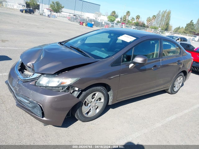 Honda Civic Lx 2015 19XFB2F52FE701061 Image 2