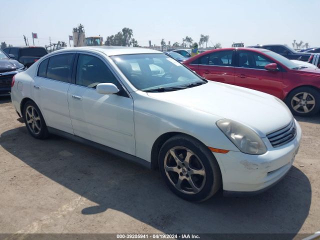 Auction sale of the 2003 Infiniti G35 Luxury Leather, vin: JNKCV51E73M003379, lot number: 39205941