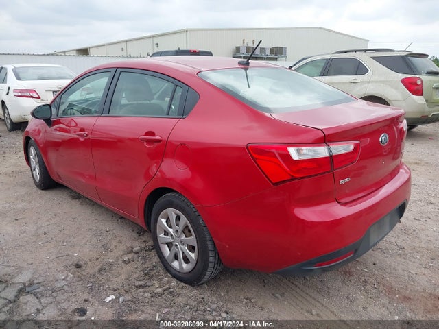 KIA RIO LX 2014 KNADM4A37E6356193 Image 3
