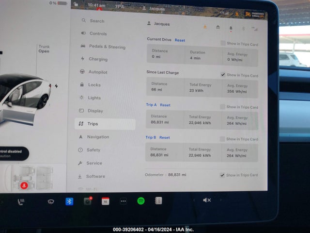 Tesla Model 3 Long Range/performance 2019 5YJ3E1EB1KF517729 Image 7