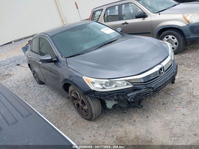 Auction sale of the 2016 Honda Accord Lx, vin: 1HGCR2F36GA185631, lot number: 39206458