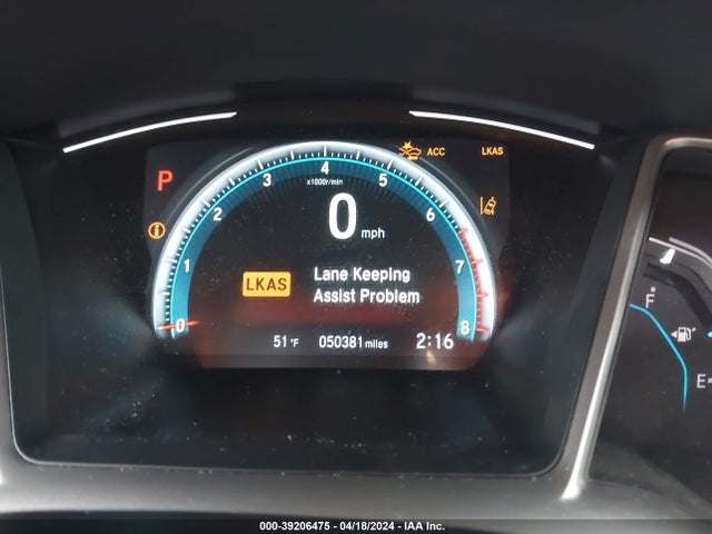Honda CIVIC EX 2019 JHMFC1F35KX001596 Image 7