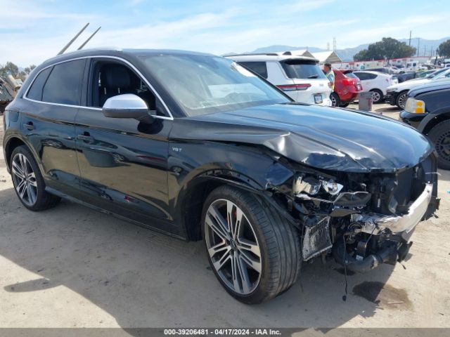 Auction sale of the 2018 Audi Sq5 3.0t Premium Plus, vin: WA1C4AFY9J2033406, lot number: 39206481