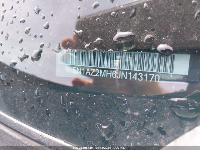 Nissan MURANO SL 2018 5N1AZ2MH6JN143170 Image 9