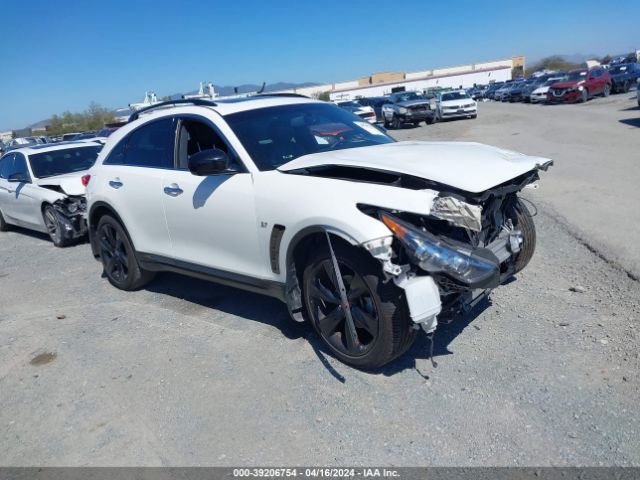 2017 Infiniti Qx70 მანქანა იყიდება აუქციონზე, vin: JN8CS1MU4HM140250, აუქციონის ნომერი: 39206754