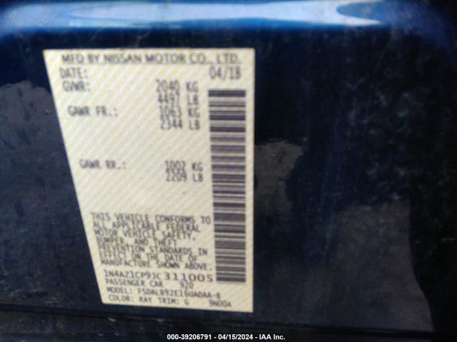 Nissan LEAF S 2018 1N4AZ1CP9JC311005 Image 9