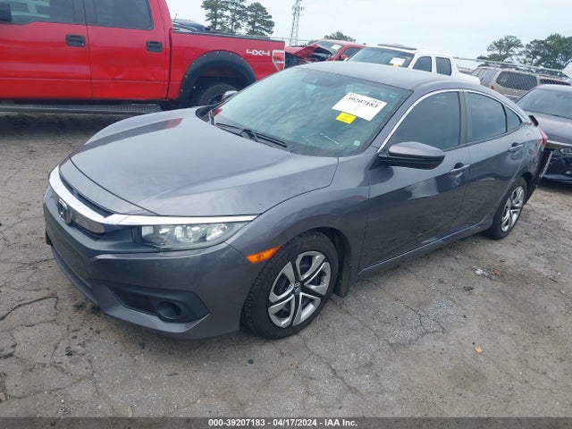 Honda Civic Lx 2018 2HGFC2F69JH596118 Image 2