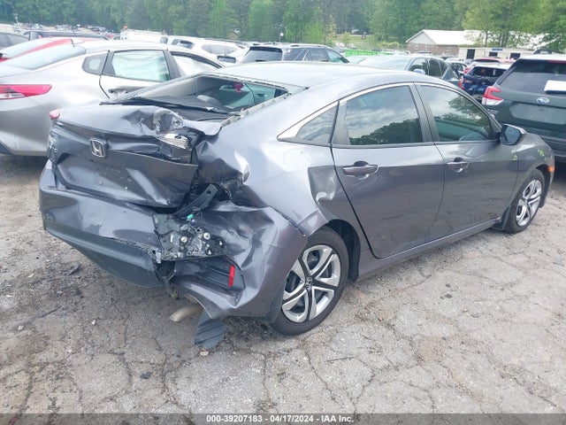 Honda Civic Lx 2018 2HGFC2F69JH596118 Image 4