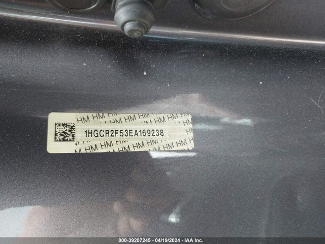 Honda Accord Sport 2014 1HGCR2F53EA169238 Image 9
