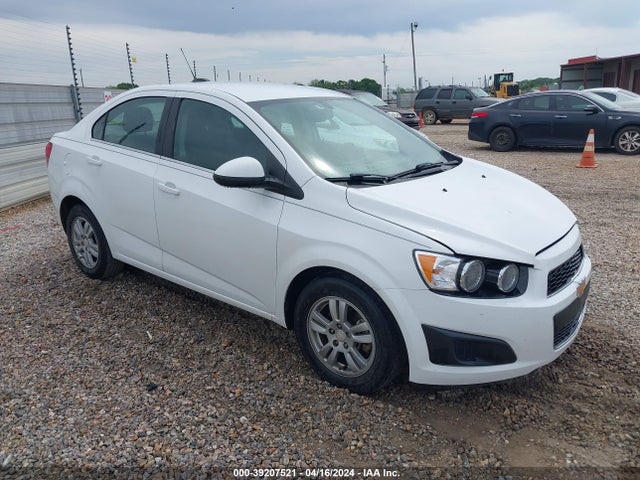 Chevrolet Sonic Lt Auto 2016 1G1JC5SH9G4130883 Image 1