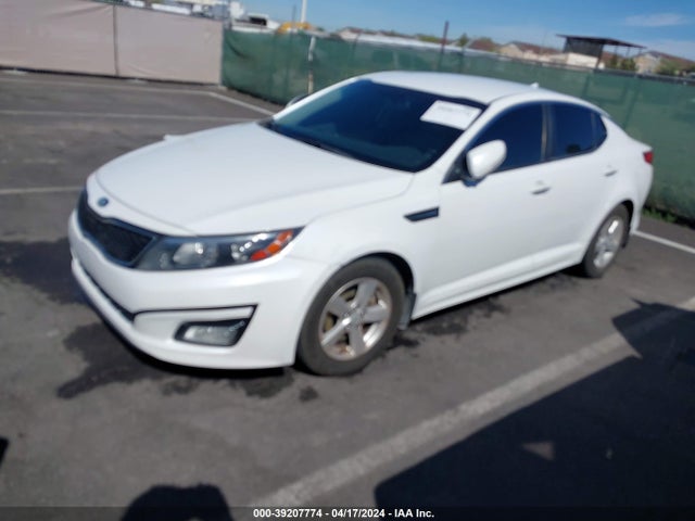 KIA Optima Lx 2014 KNAGM4A76E5454394 Image 2