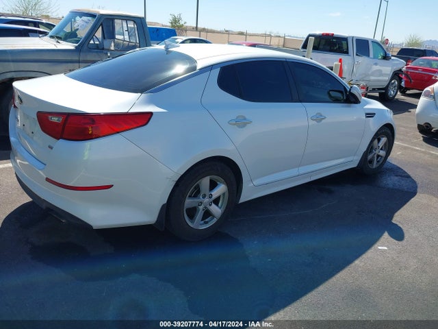 KIA Optima Lx 2014 KNAGM4A76E5454394 Image 4