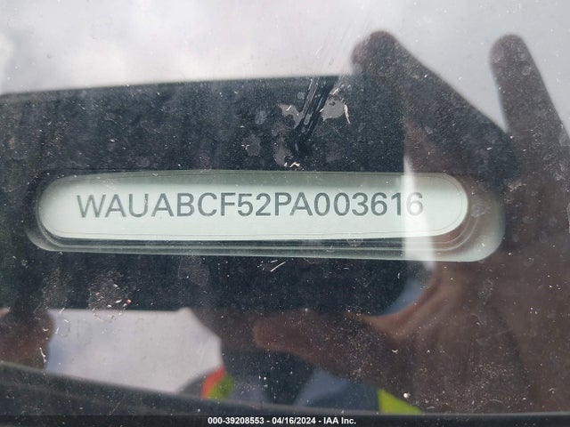 WAUABCF52PA003616 Audi A5 Sportback Premium 40 Tfsi Quattro S Tronic