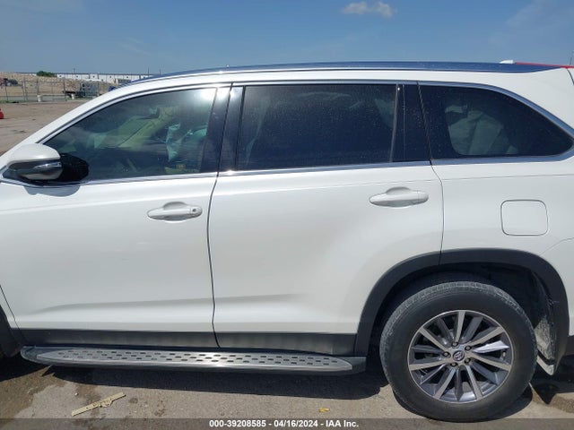 Toyota Highlander Xle 2019 5TDKZRFH0KS554266 Image 14