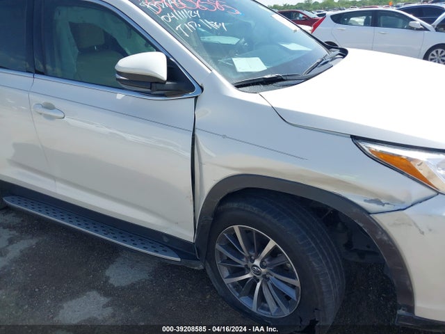 Toyota Highlander Xle 2019 5TDKZRFH0KS554266 Image 6