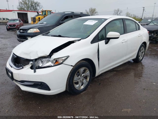 Honda Civic Lx 2014 19XFB2F51EE042551 Image 2