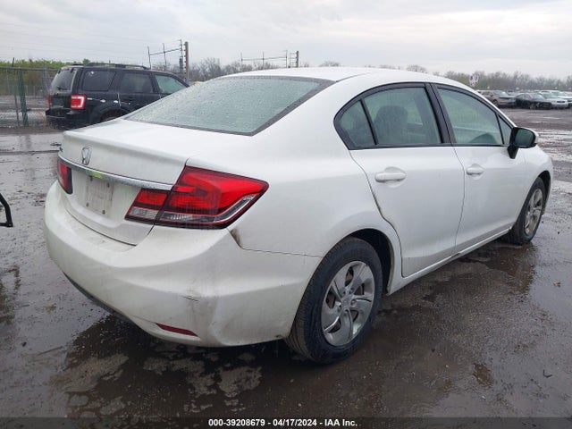 Honda Civic Lx 2014 19XFB2F51EE042551 Image 4